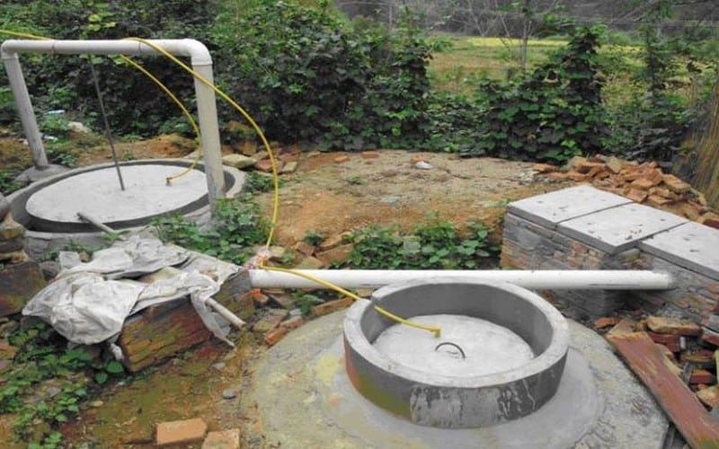 Installation de biodigesteurs